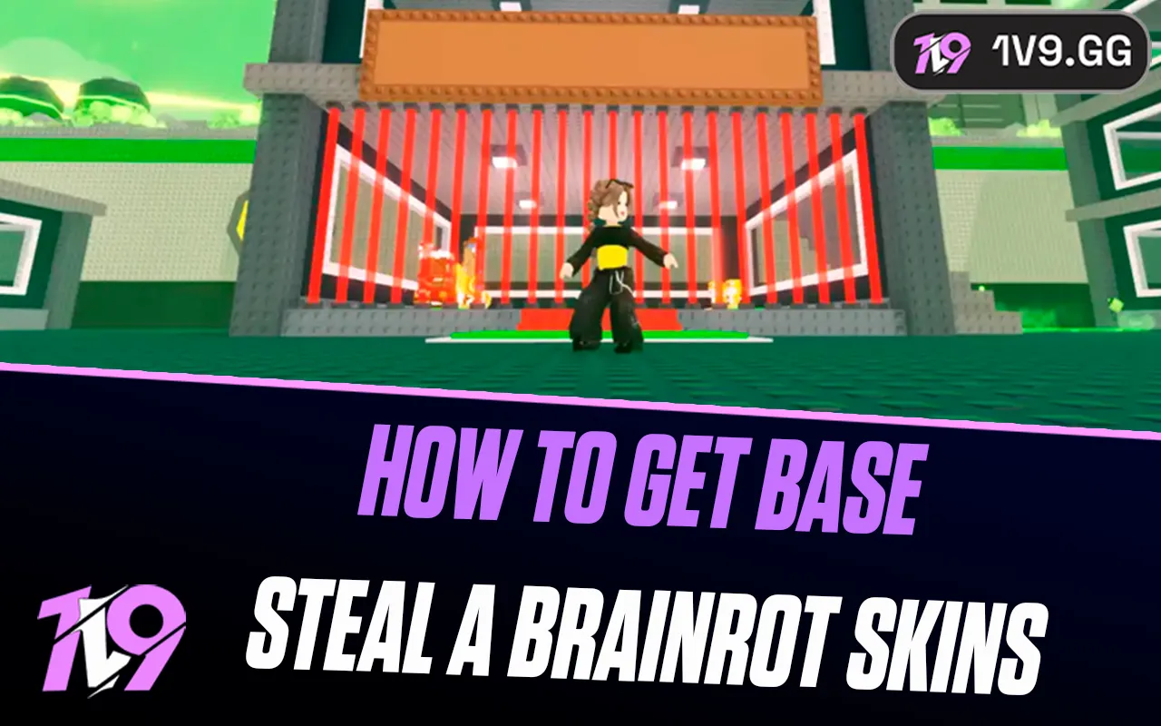 How To Get All Steal a Brainrot Base Skins